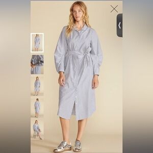 NWT - Amour Vert Organic Cotton Shirt Dress